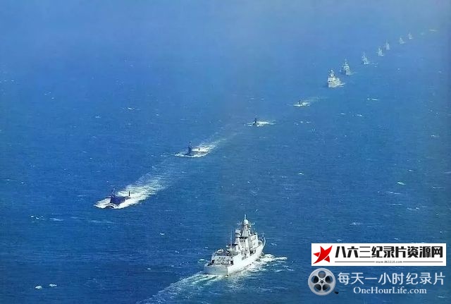 直击2009海上大阅兵的海报