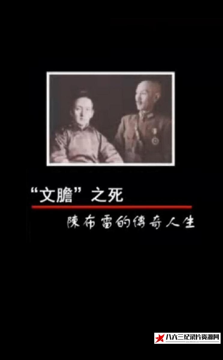 中国香港纪录片《凤凰大视野：“文胆”之死——陈布雷的传奇人生》高清下载-八六三纪录片资源网