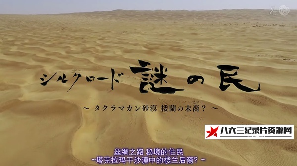 日本纪录片《丝绸之路·秘境的住民 塔克拉玛干沙漠中的楼兰后裔》高清下载-八六三纪录片资源网