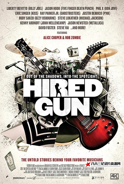 美国纪录片《摇滚巨星的御用乐手  Hired Gun》高清下载-八六三纪录片资源网