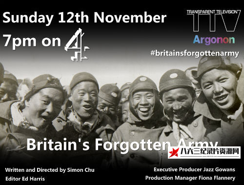 英国纪录片《被遗忘的中国军队 Britain's Forgotten Army》高清下载-八六三纪录片资源网