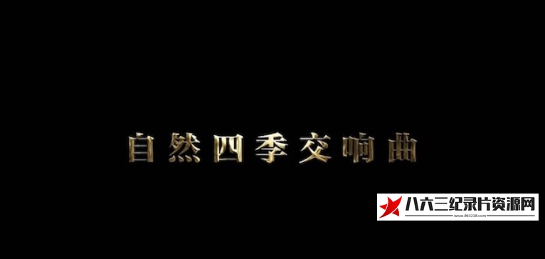 自然四季交响曲的海报