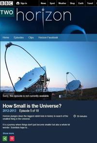 英国纪录片《宇宙何其小 How Small Is the Universe?》高清下载-八六三纪录片资源网
