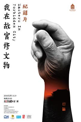 我在故宫修文物的海报