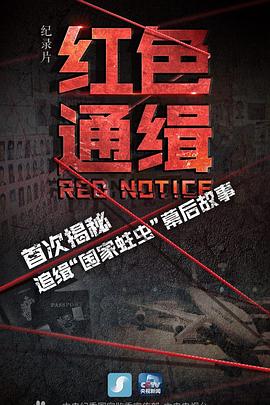 红色通缉的海报
