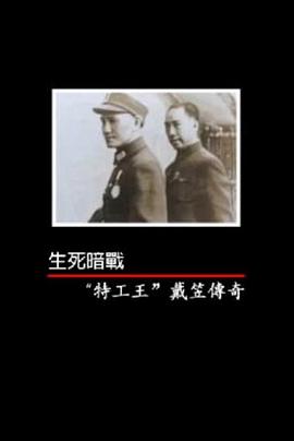 生死暗战—特工王戴笠传奇的海报