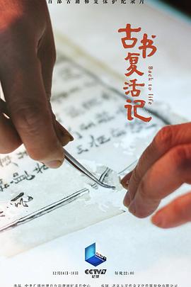 中国大陆纪录片《古书复活记》高清下载-八六三纪录片资源网